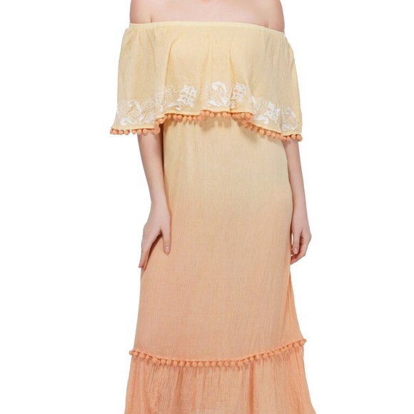 America & Beyond  Mommy  & Me Salmon Ombré Dress - Picture 2 of 2